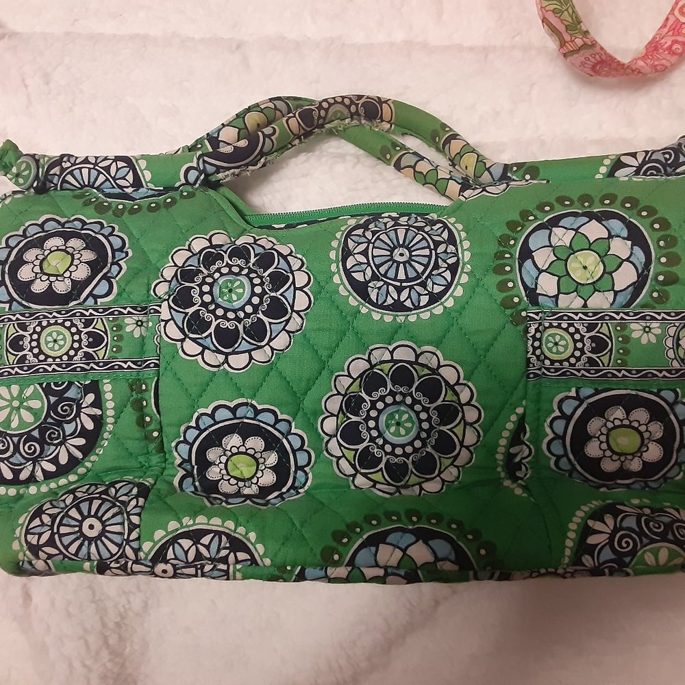 Vera Bradley green handbag